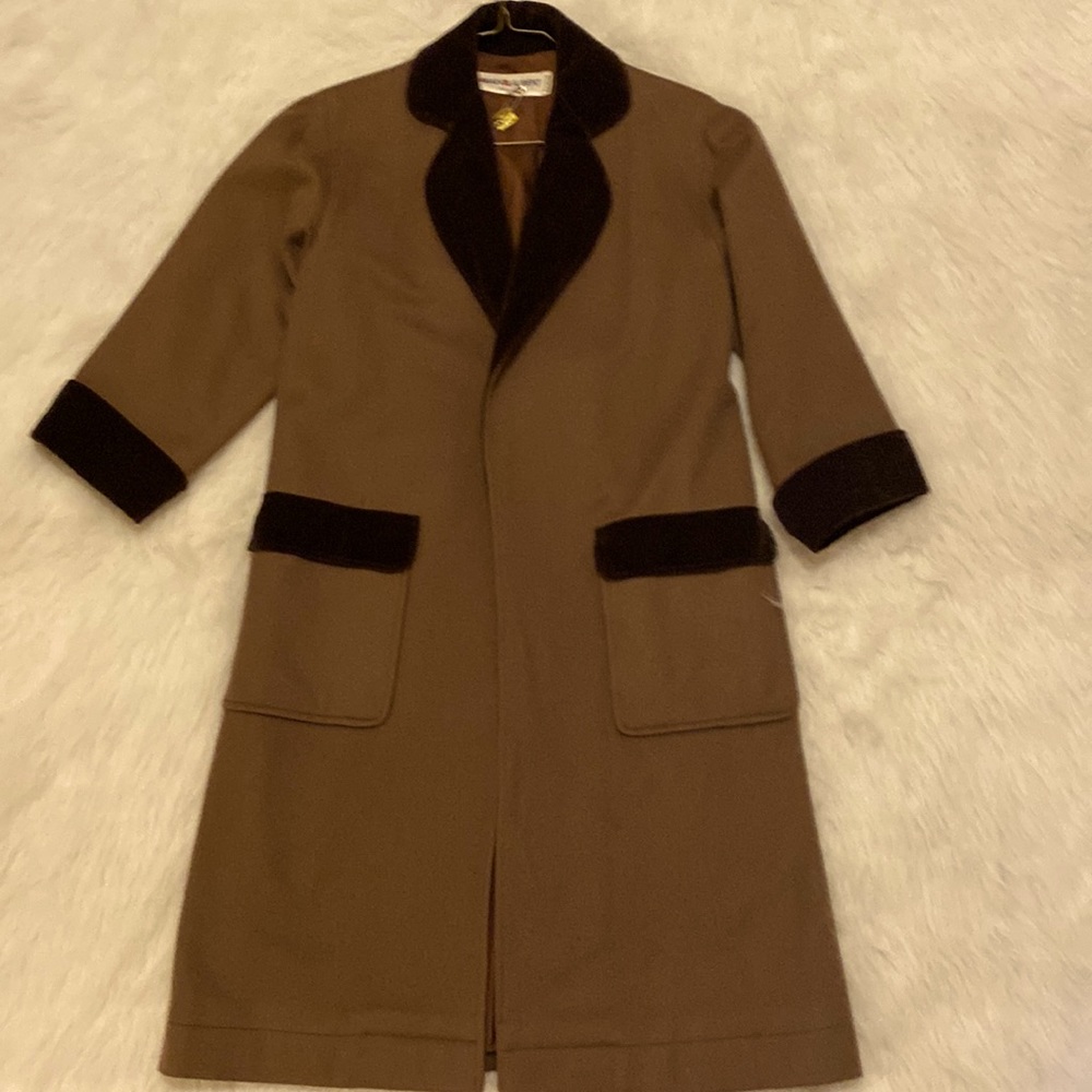 Beautiful Vintage Saint Laurent Rive Gauche Coat - Picture 1 of 8